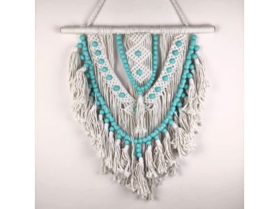 makramé falidekorácó