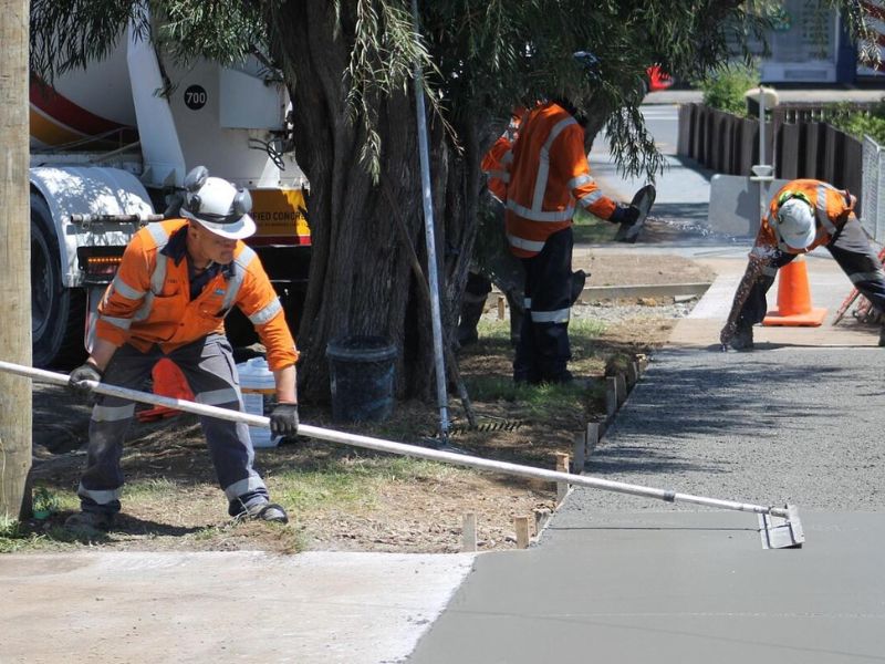 betonozás